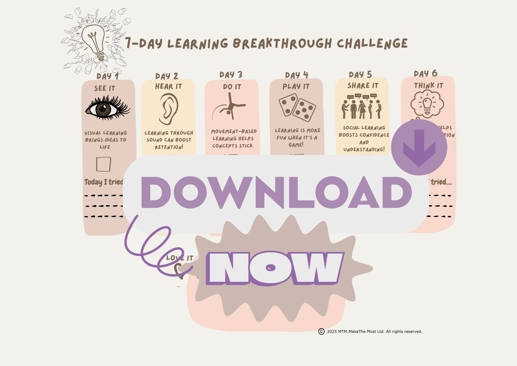 7-Day Learning Breakthrough Challenge