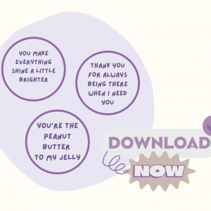 Printable Friendship Tokens