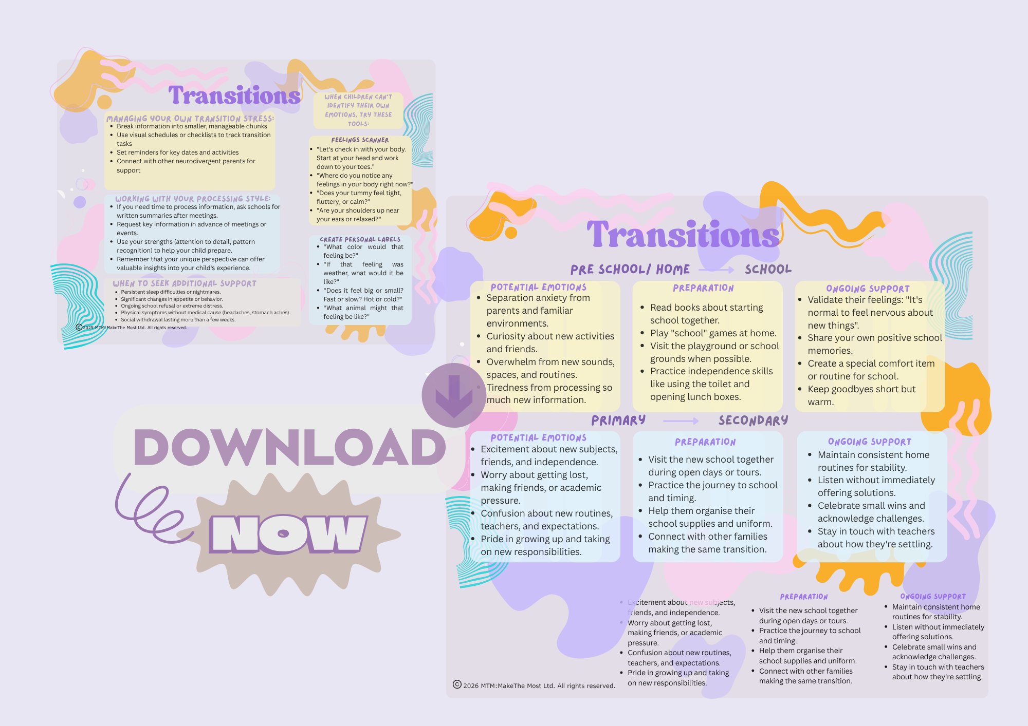 Support for School Transitions