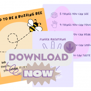 Printable Calm Breathing Cards