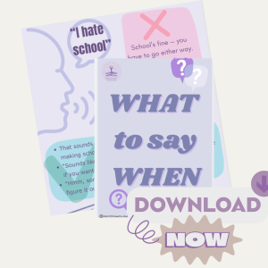 What to Say When...